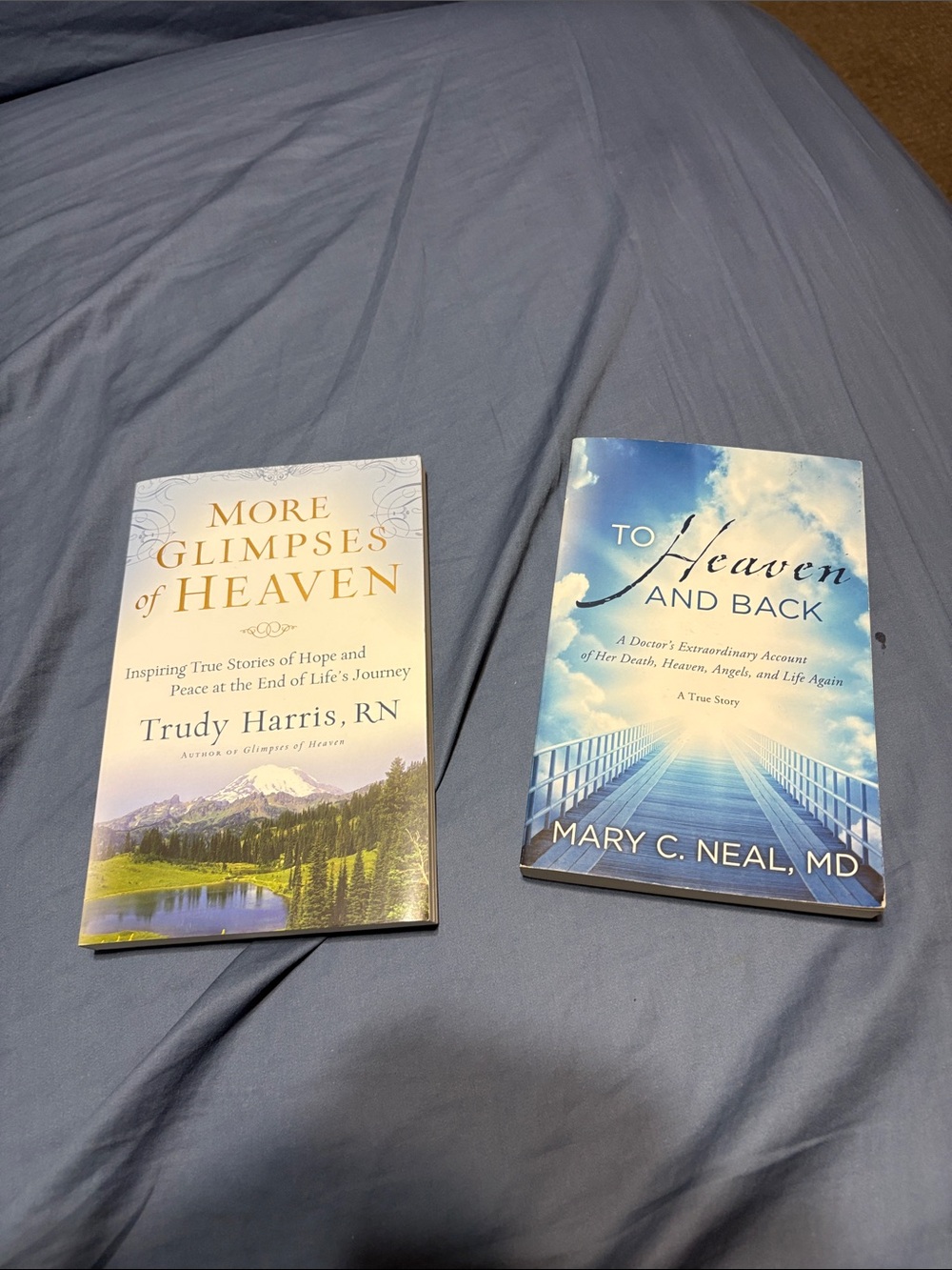 Set of 2 Spiritual Books — "More Glimpses of Heaven" & "To Heaven and Back"